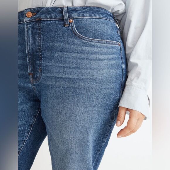 Madewell The Plus '90s Straight Jean in Barlow Wash Size 26W - Picture 11 of 13
